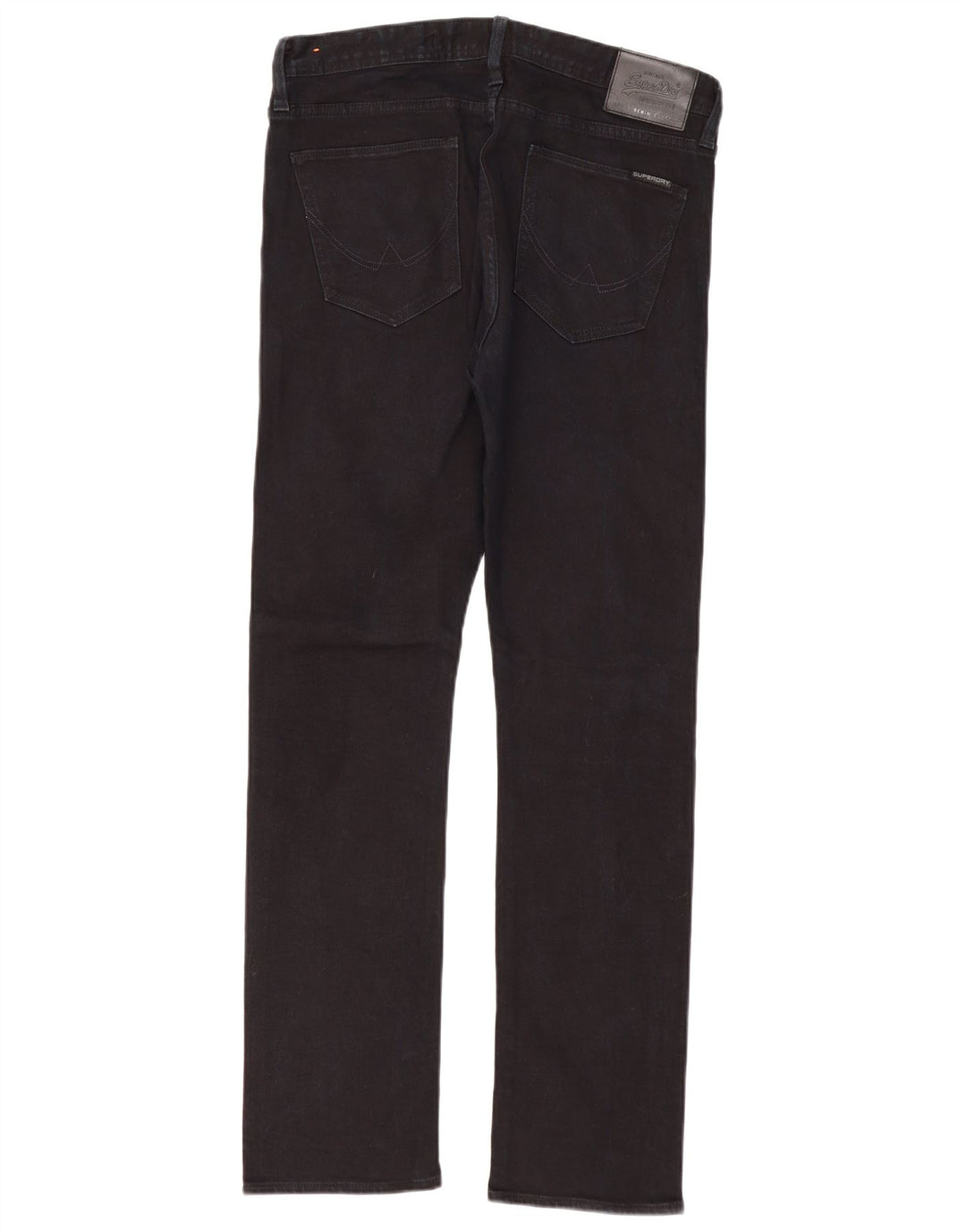 Superdry Herre Corporal Slim Jeans W34 L32 sort bomuld