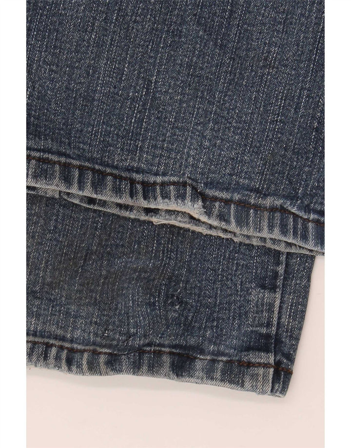 Wrangler Herre Texas Straight Jeans W36 L36 Blå Bomuld