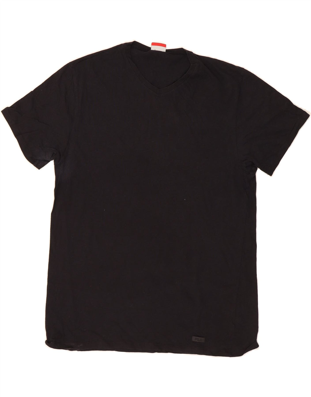 FILA Mens T-Shirt Top XL Black Cotton Vintage Fila and Second-Hand Fila from Messina Hembry 