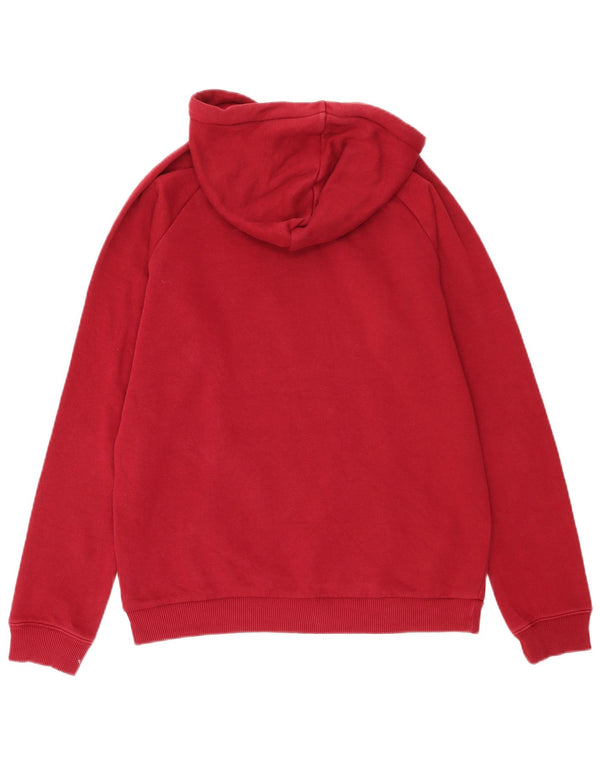 Adidas Grafisk hættetrøje til mænd Medium rød bomuld