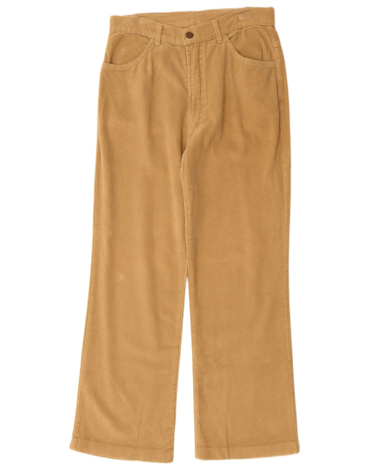 Vintage Lige Casual Bukser til kvinder IT 42 Medium W30 L29 Beige Bomuld