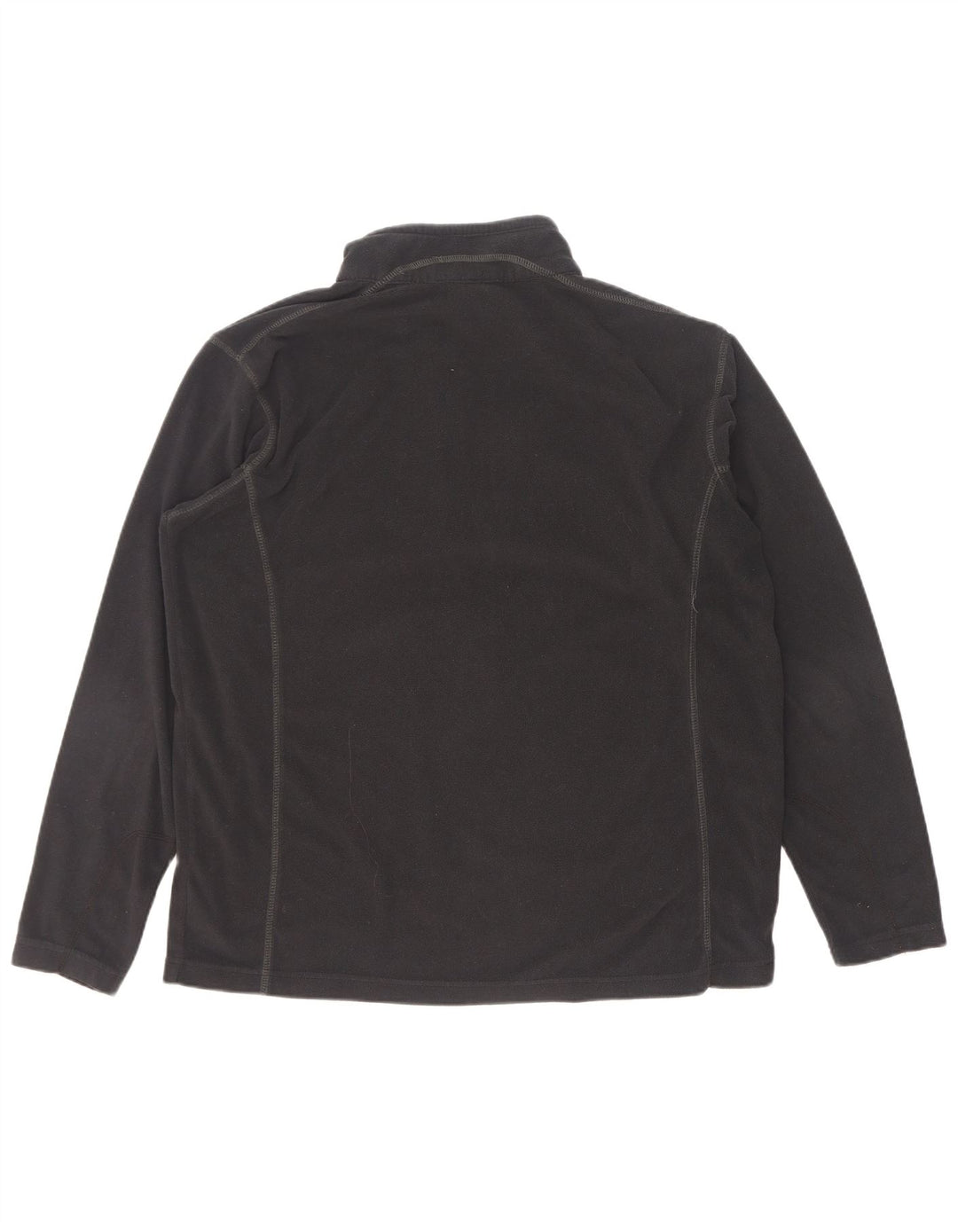 Columbia herre lynlås hals fleece jumper stor sort polyester