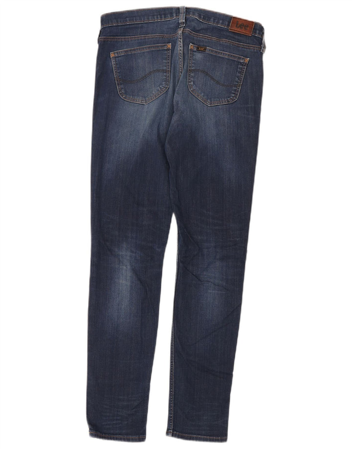 LEE Dame Lynn Skinny Jeans W27 L31 Blå Bomuld