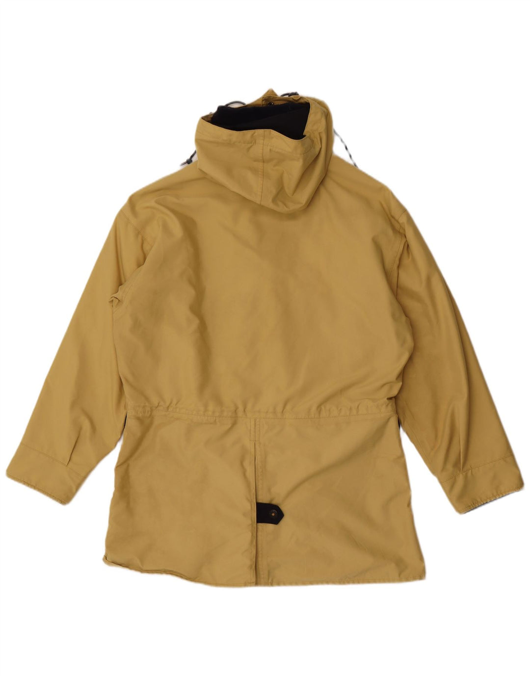 Musto Herre Hooded Parka Jacket UK 40 Large Yellow Polyester
