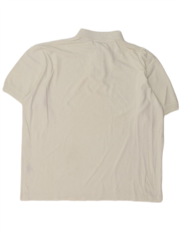 Ellesse Herre Polo Shirt XL Hvid Bomuld