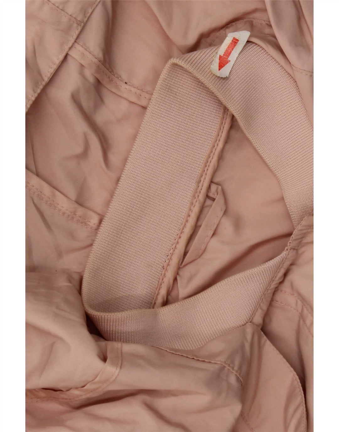 Zara Regnjakke med hætte til kvinder UK 14 Medium Pink Polyester