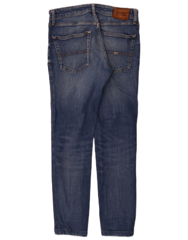 Tommy Hilfiger Dame Slim Fit Jeans W30 L29 Blå Bomuld