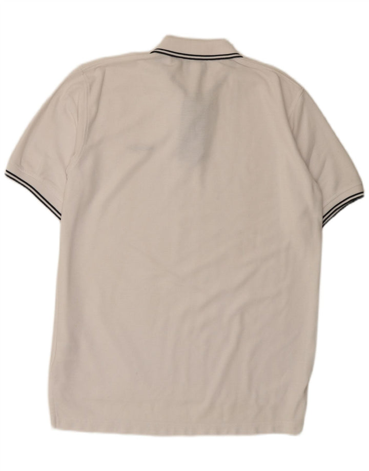 Umbro Herre Polo Shirt XL Hvid Polyester