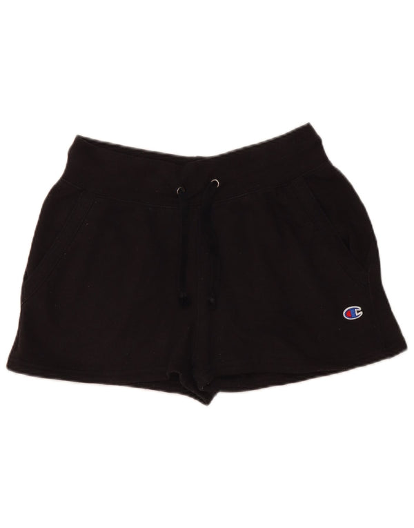 CHAMPION Sportsshorts til kvinder UK 10 Small Black Polyester