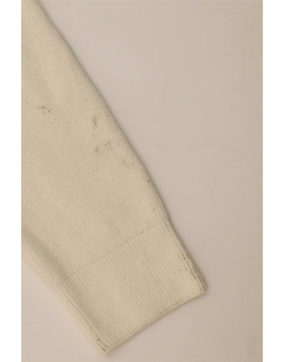 Marks & Spencer Dame Boat Neck Jumper Sweater UK 12 Medium White