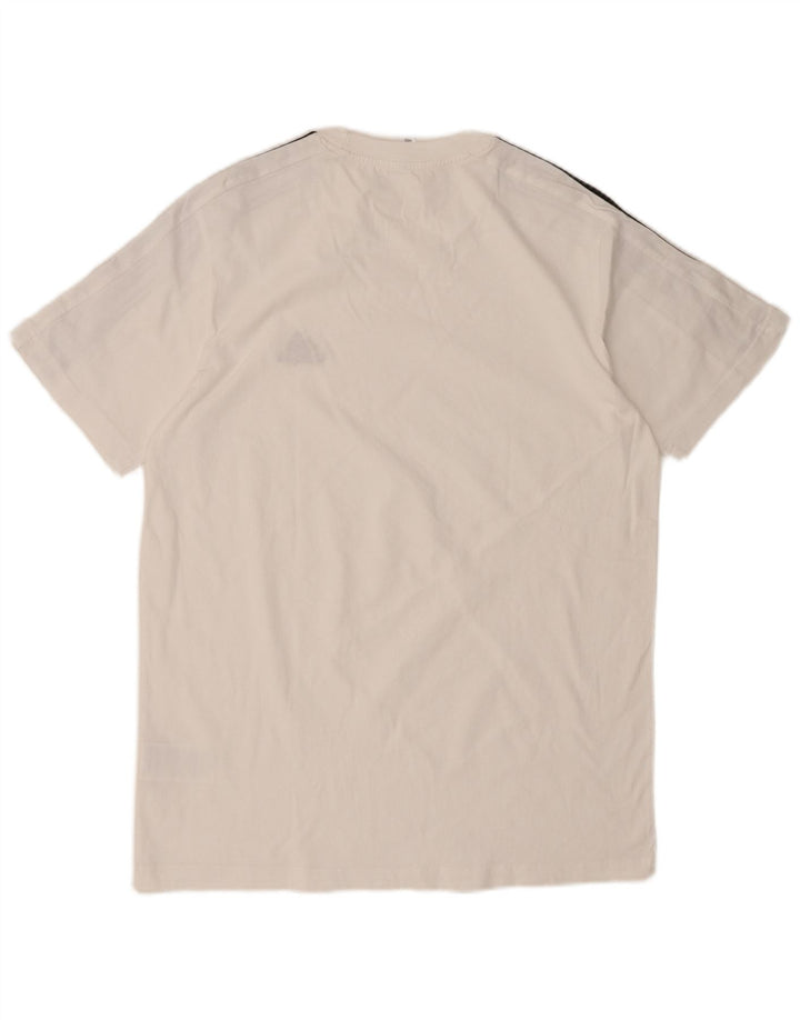 ADIDAS Mens T-Shirt Top Medium White Cotton