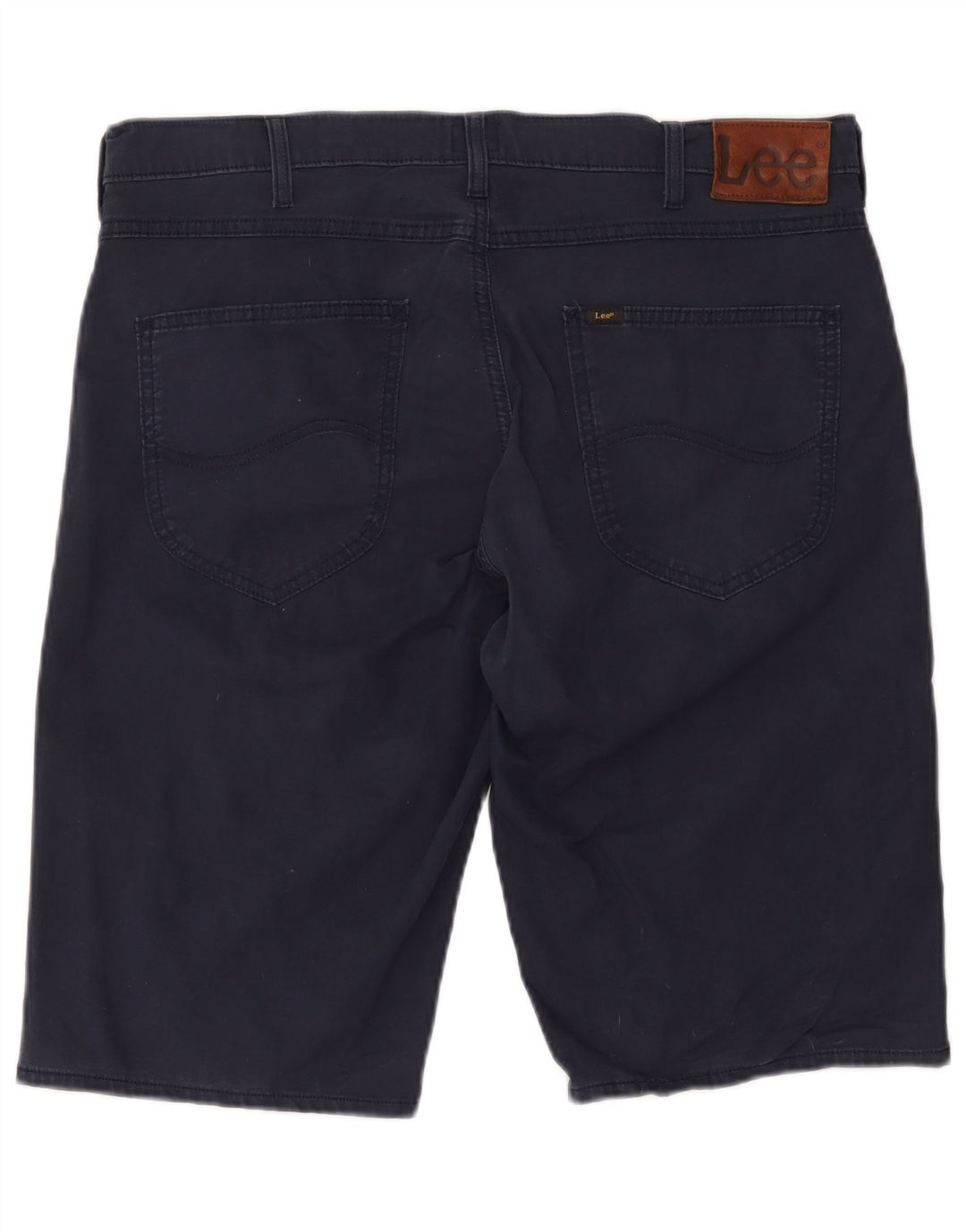 Lee Herre denimshorts W36 store marineblå bomuld