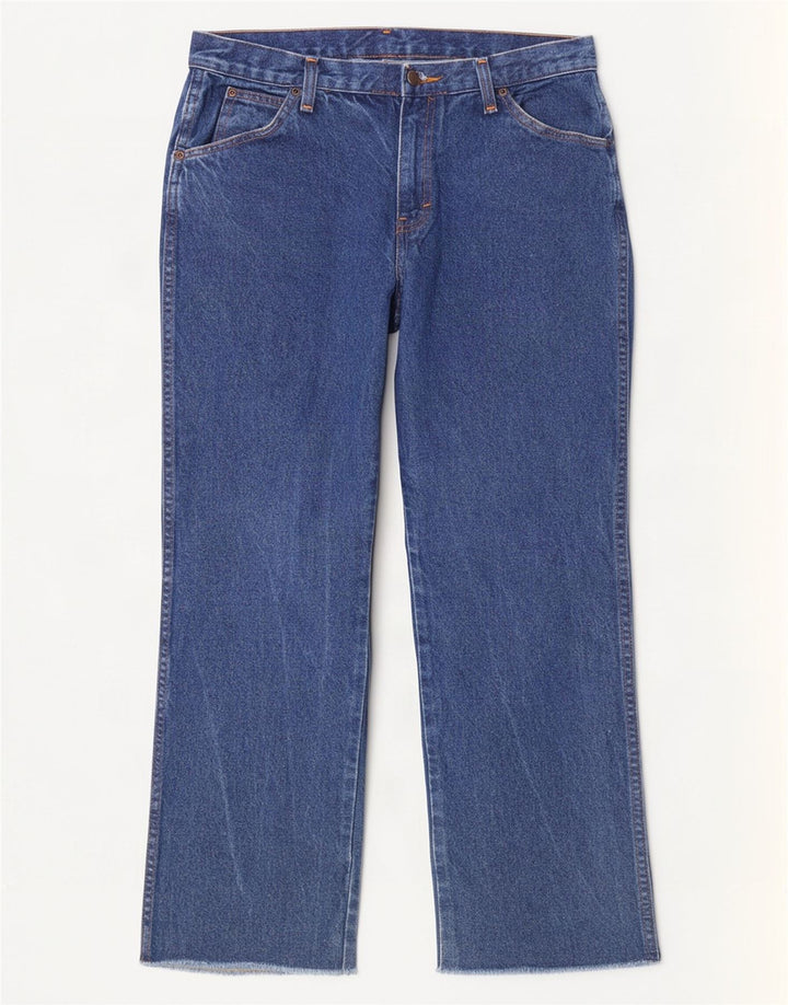 Dickies Straight Jeans til mænd W30 L28 Blå Bomuld