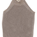 Marks & Spencer Hæklet Crop Top til kvinder UK 12 Mellemgrå Flecked Bomuld