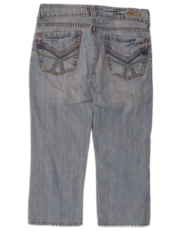Tommy Hilfiger Dame Capri Jeans W30 L21 Blå Bomuld