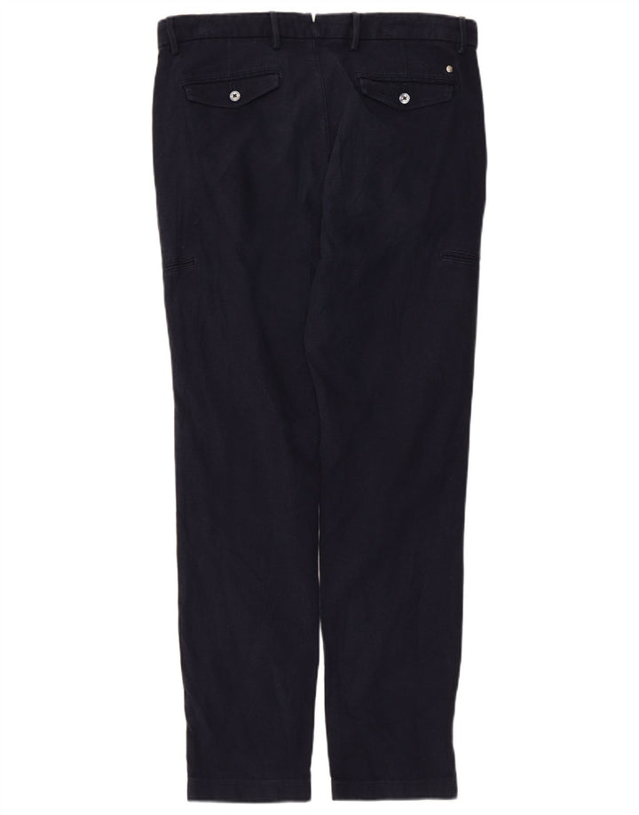 Massimo Dutti Herre Slim Cargo Bukser EU 40 Medium W31 L29 Marineblå