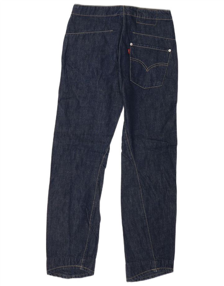 Levi's Straight Jeans til mænd W29 L32 Marineblå Bomuld