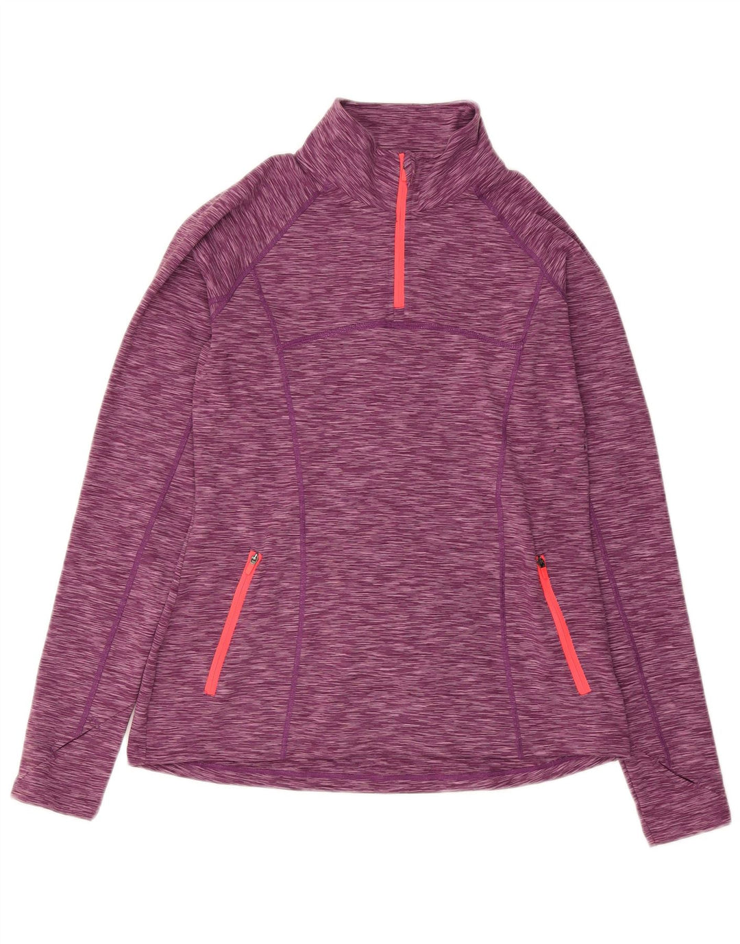Mountain Warehouse Dame Pullover Træningsdragt Top UK 12 Medium Lilla