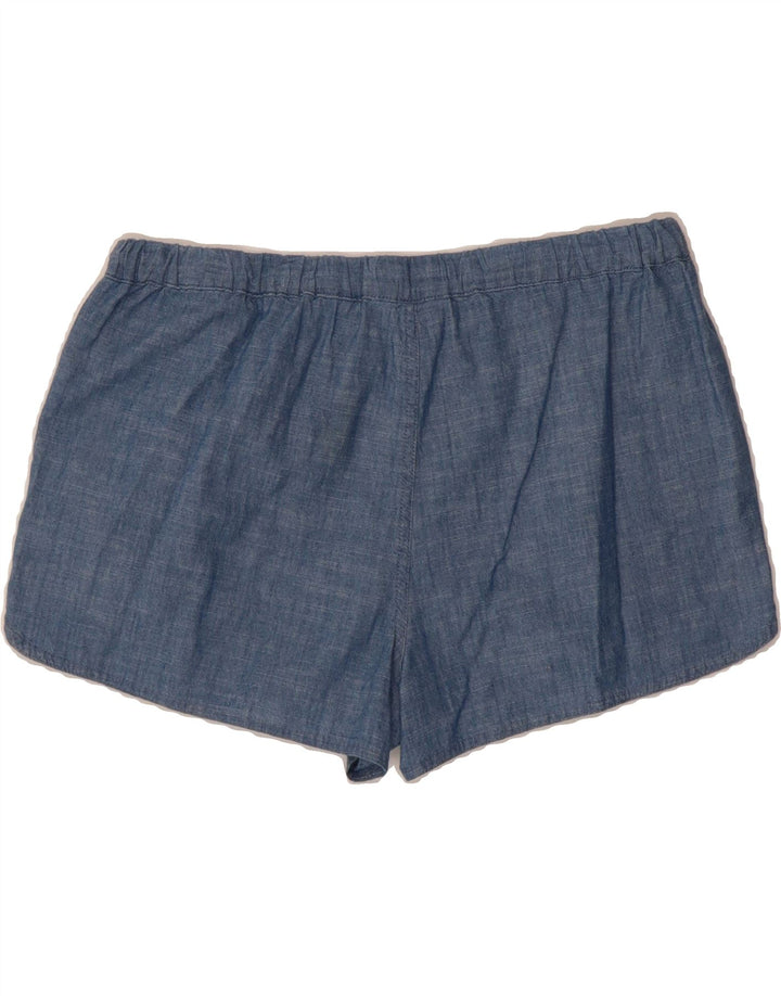 J. CREW Womens Casual Shorts Medium W30  Blue Cotton Vintage J. Crew and Second-Hand J. Crew from Messina Hembry 