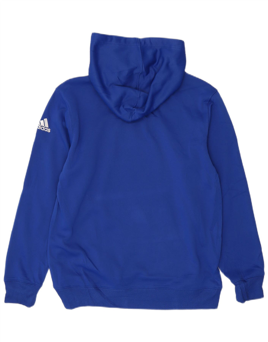 Adidas Herre Panthers Graphic Hoodie Jumper Medium Blue Polyester