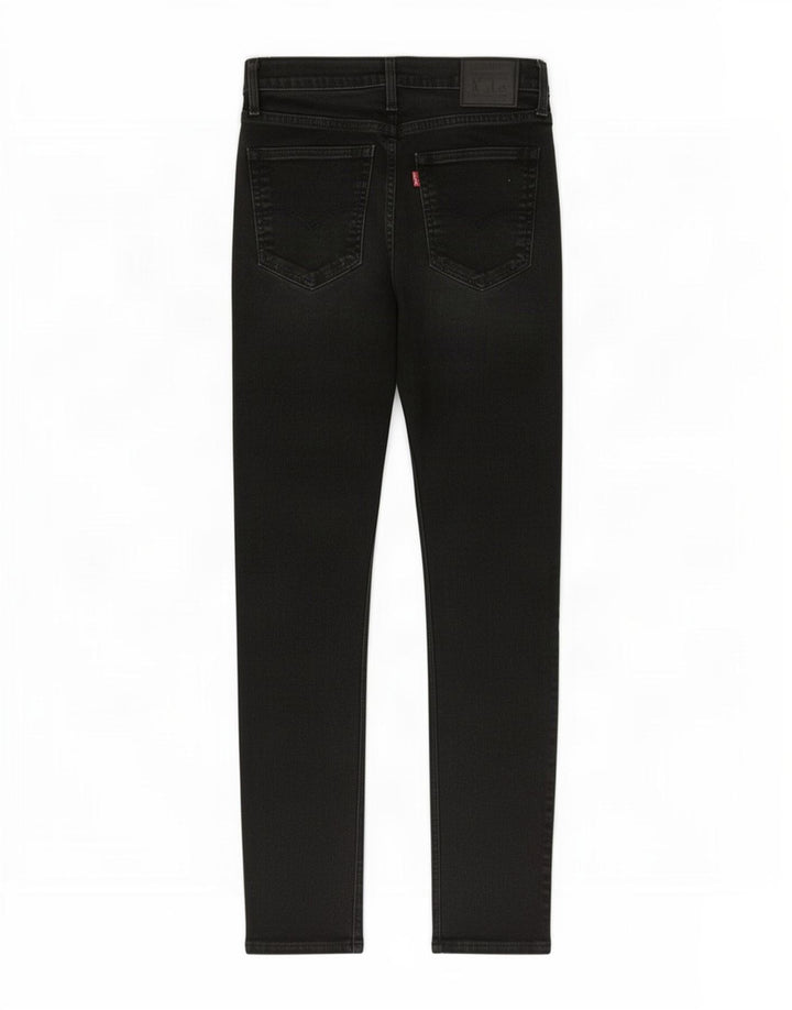 Levi's Slim Jeans til mænd W32 L30 sort bomuld