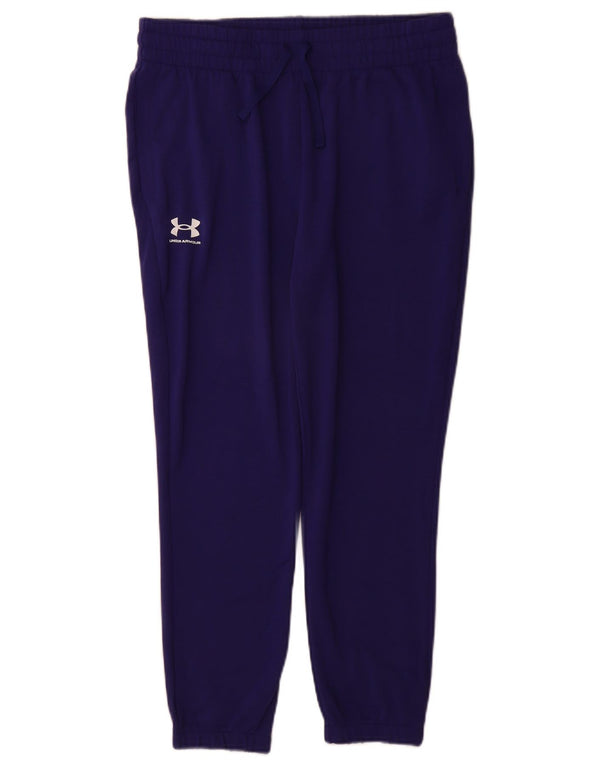 Under Armour Piger Træningsdragt Bukser Joggers 11-12 År Stor Lilla