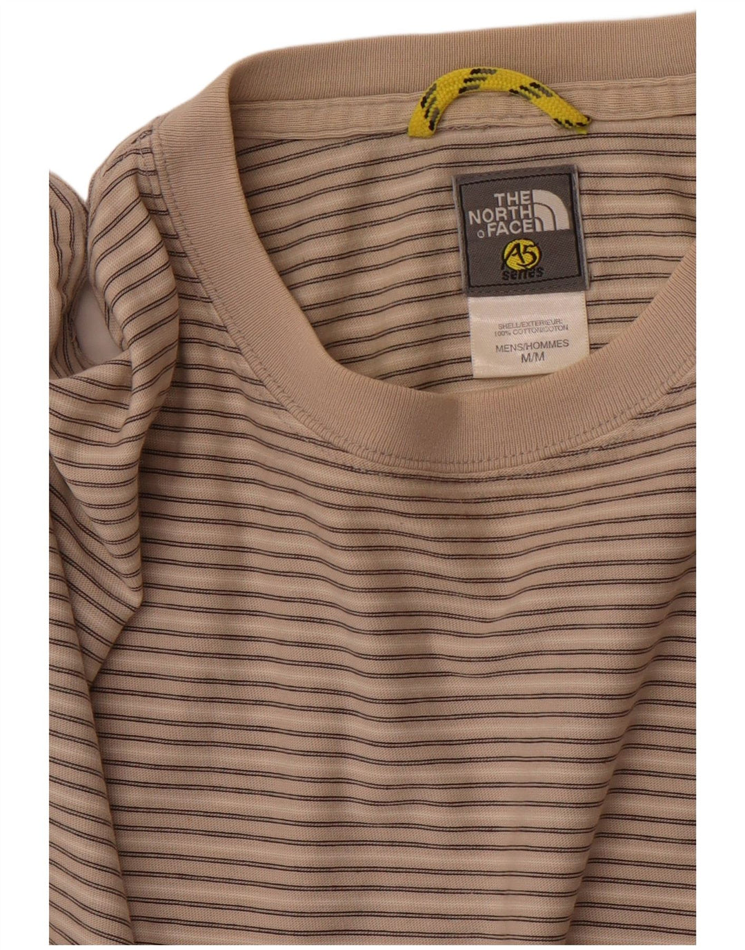 THE NORTH FACE T-shirt til mænd mellem grå stribet bomuld