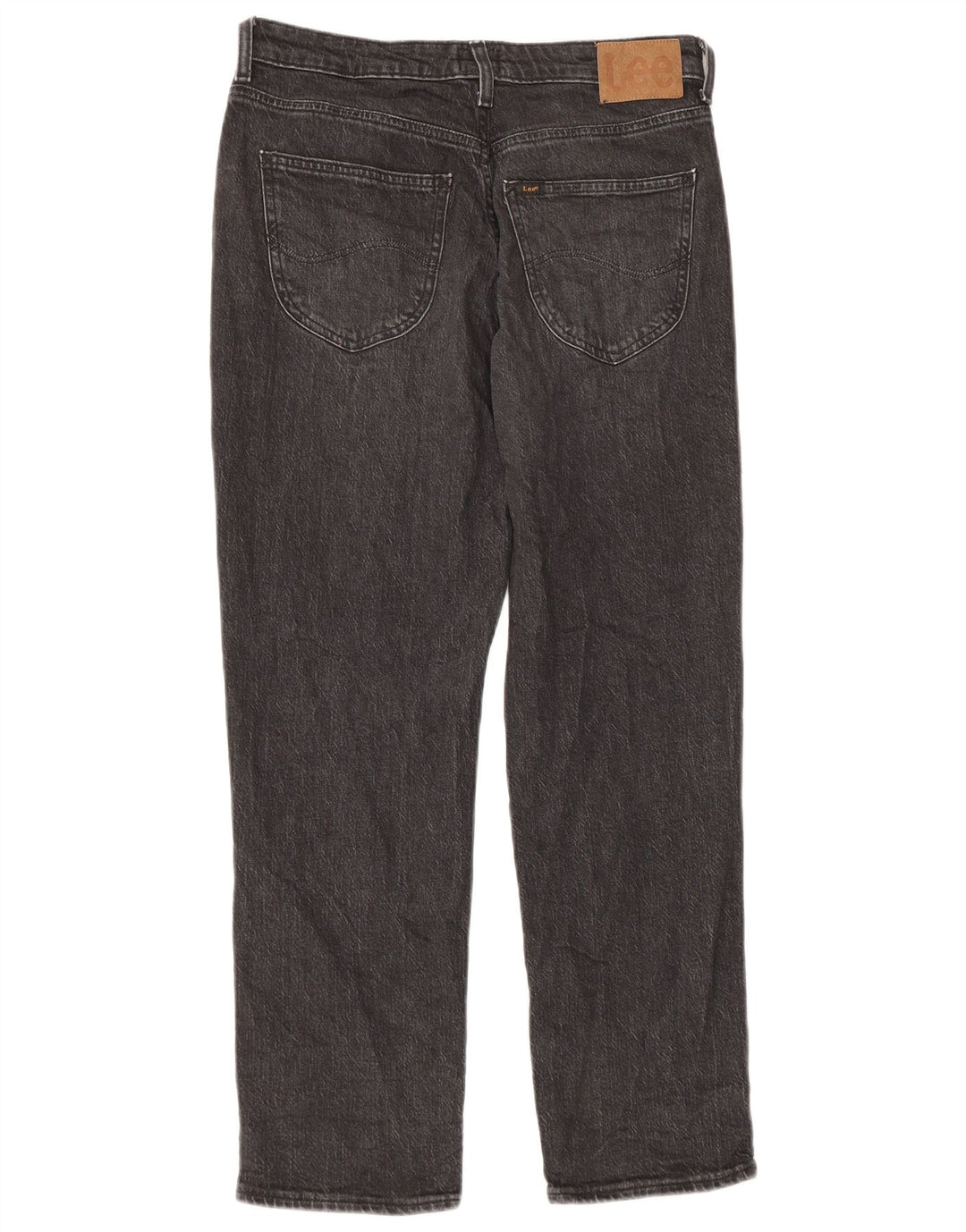 Lee Dame Carol Straight Jeans W29 L26 Grå Bomuld
