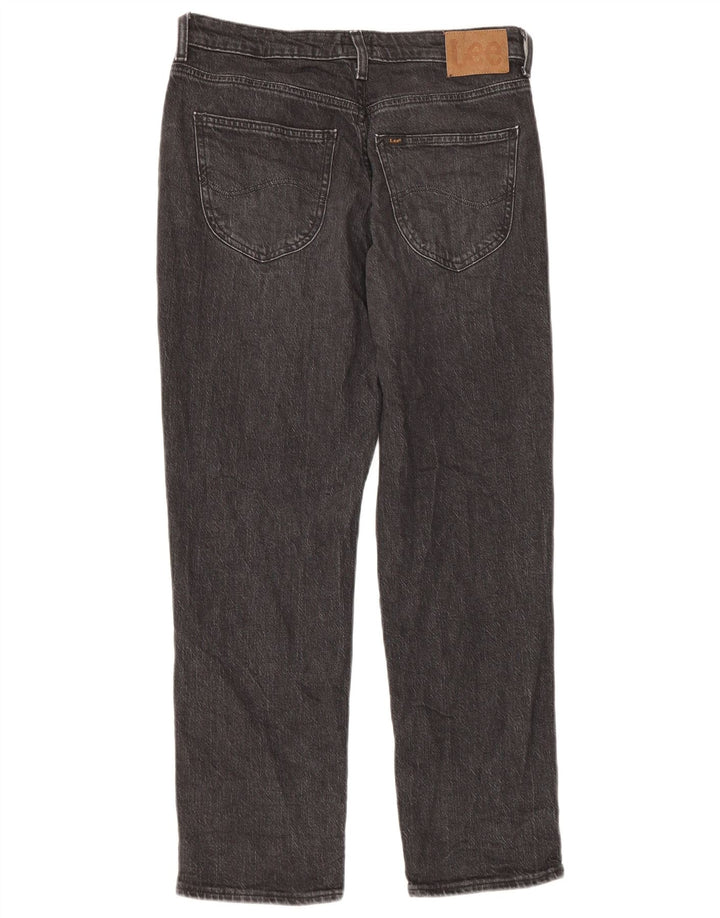 Lee Dame Carol Straight Jeans W29 L26 Grå Bomuld