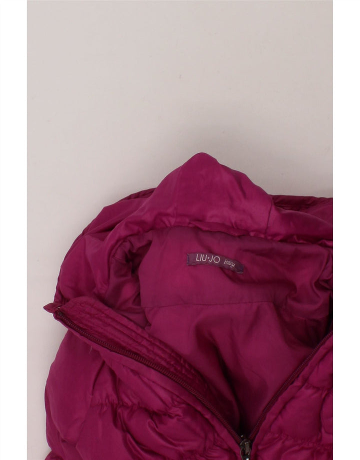 LIU JO Girls Hooded Padded Coat 2-3 Years Pink Vintage Liu Jo and Second-Hand Liu Jo from Messina Hembry 