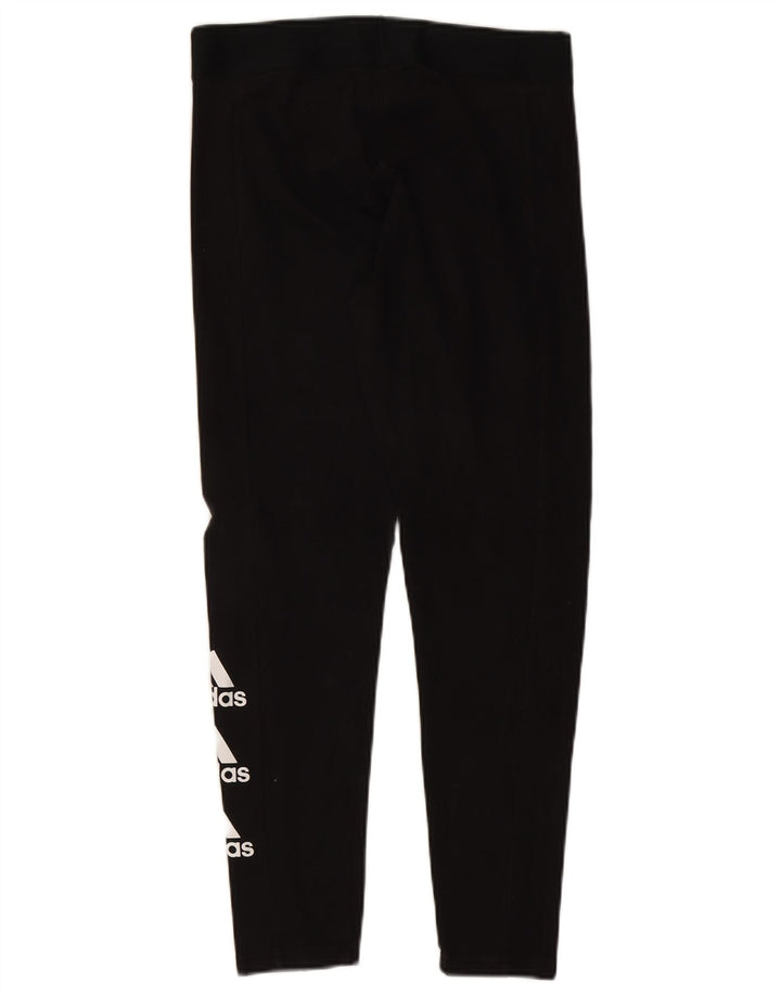 ADIDAS Grafiske Leggings til kvinder UK 16/18 Large Black