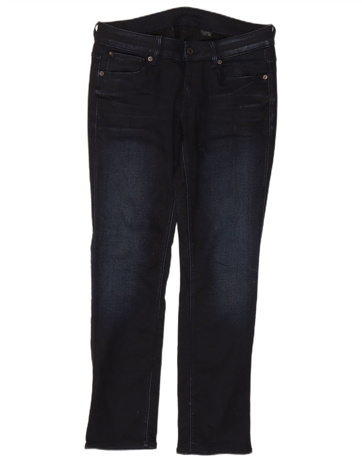 G-Star Straight Jeans til mænd W32 L30 Marineblå Bomuld