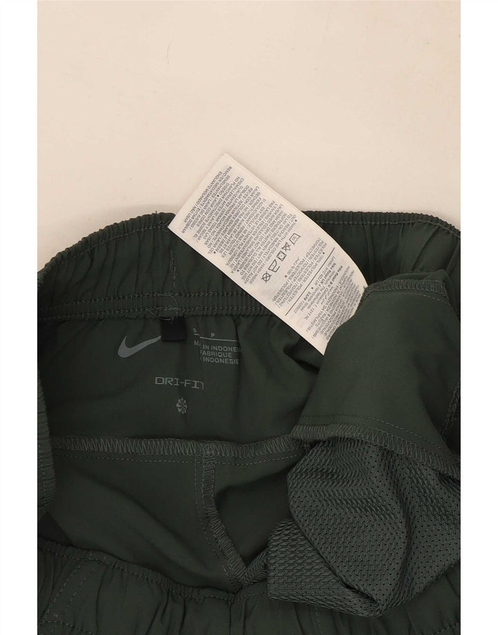 Nike Herre Dri Fit træningsdragt Bukser Joggers Lille grøn polyester