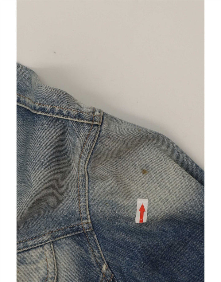 Diesel Herre denimjakke UK 42 XL Blå Bomuld