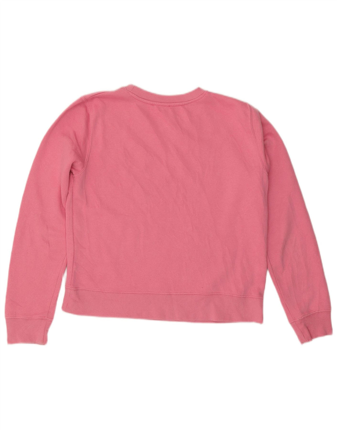 ZARA Graphic Sweatshirt Jumper UK 14 Medium Pink Bomuld