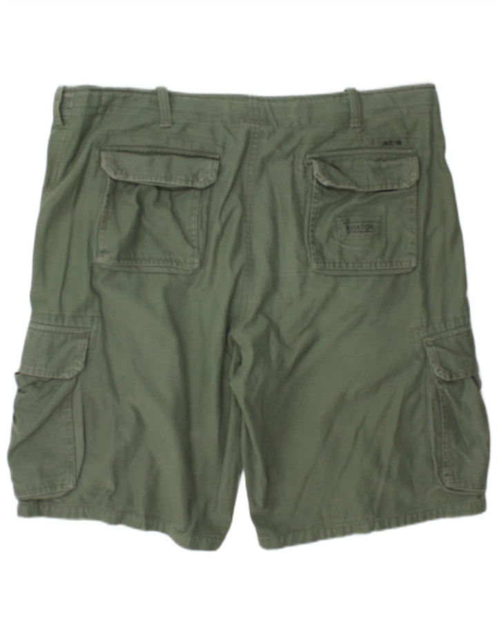 Mil-Tec Herre Cargo Shorts 2XL W42 Grøn Bomuld