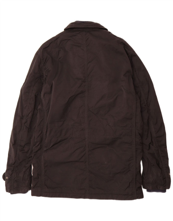 Tommy Hilfiger Herre Utility Jacket UK 38 Medium Sort Nylon