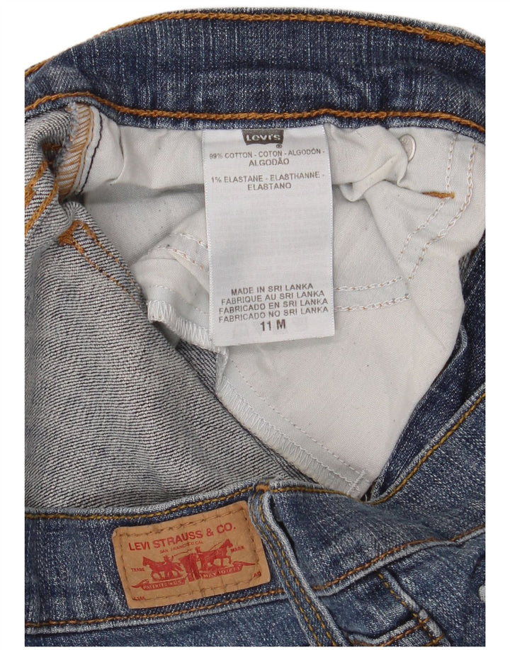 Levi's Dame Skinny Jeans W28 L32 Blå Bomuld