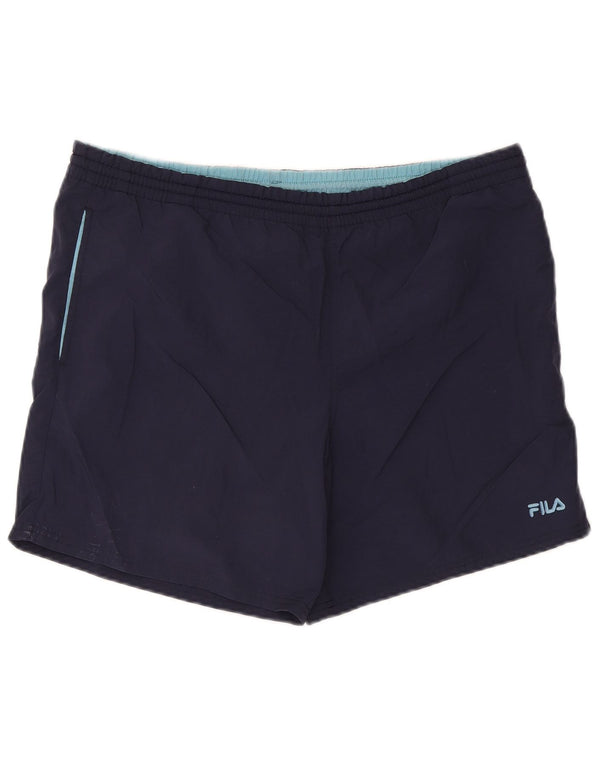Fila Sportshorts til mænd, store marineblå polyester