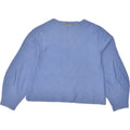 OASIS Womens Crew Neck Jumper Sweater UK 10 Small Blue Viscose | Vintage Oasis | Thrift | Second-Hand Oasis | Used Clothing | Messina Hembry 