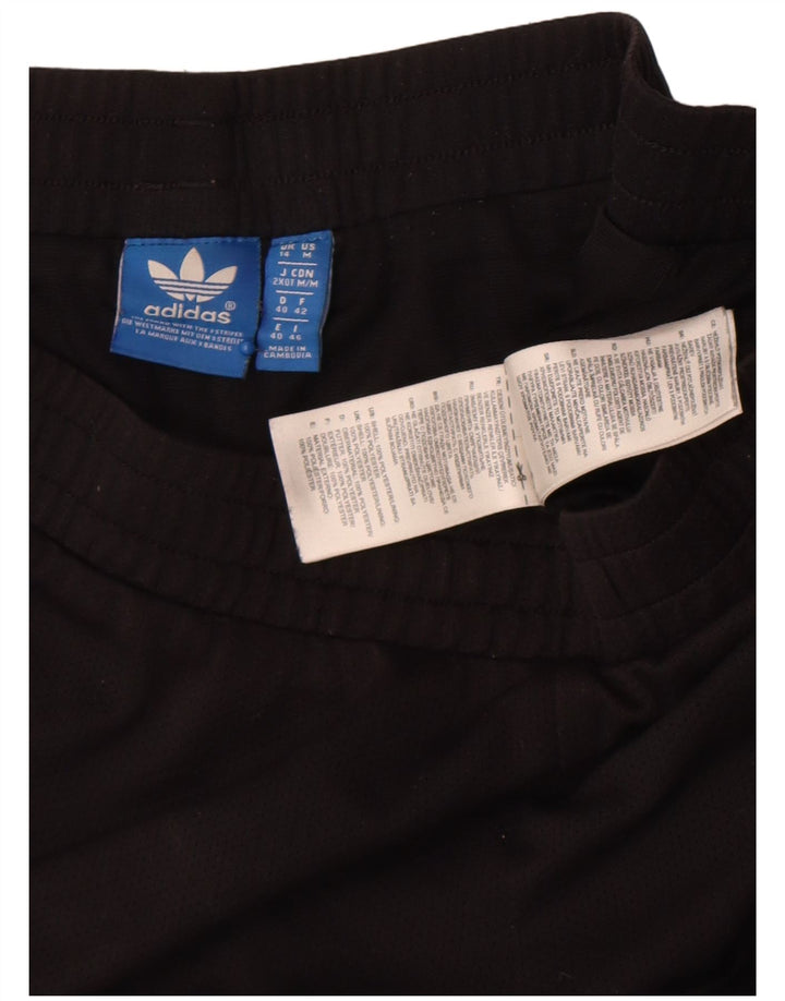 Adidas sportsshorts til kvinder UK 14 LMedium sort polyester