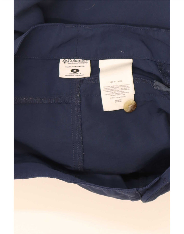Columbia Dame Cargo Shorts Medium W32 Navy Blue Nylon