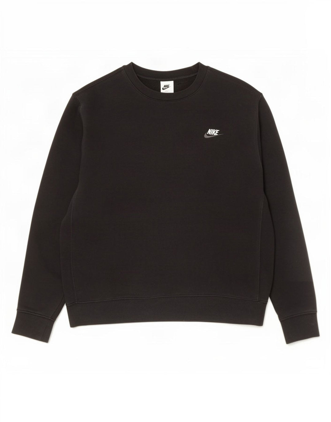 Nike Herre sweatshirt Jumper Medium Sort Bomuld