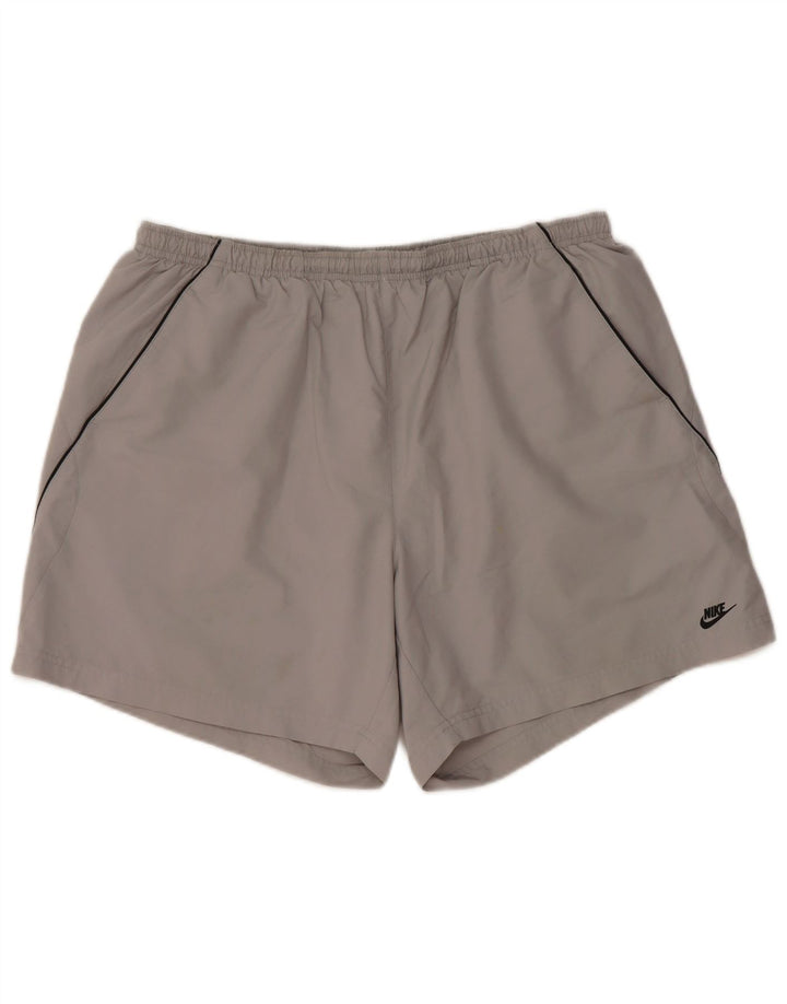 NIKE Sportshorts til mænd 2XL grå polyester