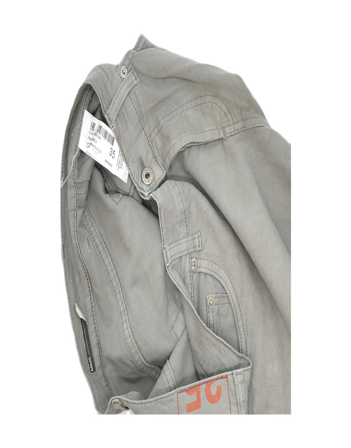 DONDUP Womens Capri Jeans W35 L24 Grey Cotton Classic | Vintage | Thrift | Second-Hand | Used Clothing | Messina Hembry 