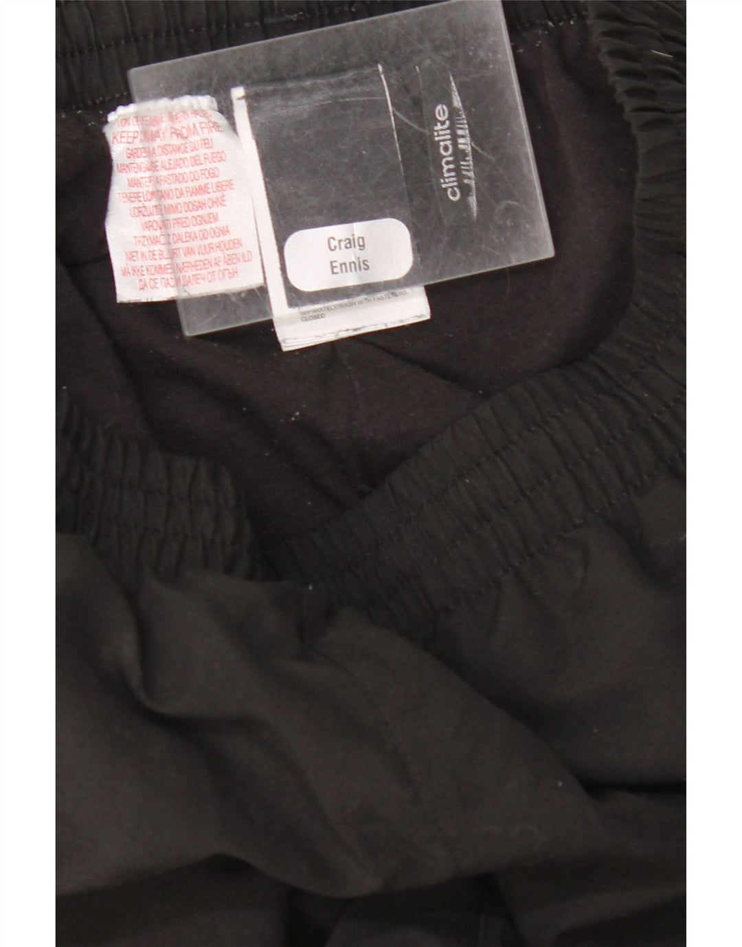 ADIDAS Boys Climalite træningsdragt Bukser Joggers 13-14 år Sort