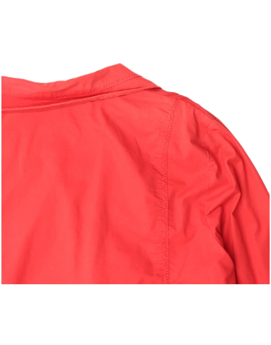 Monsoon Womens Bomber Jacket UK 14 Medium Rød Bomuld