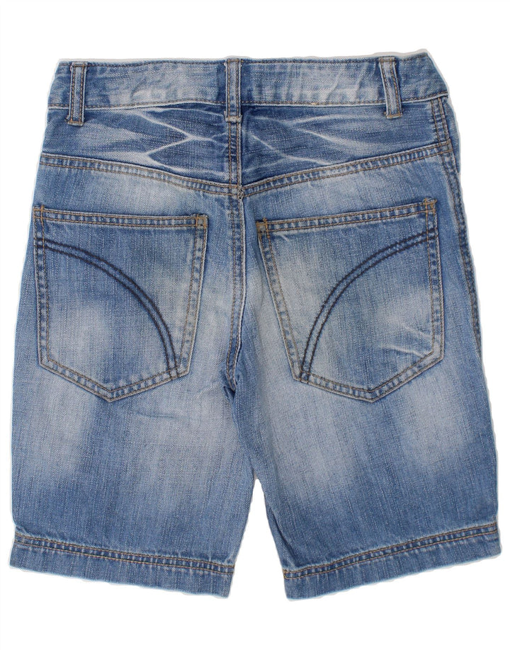 BENETTON Boys Regular Denim Shorts 7-8 Years Medium W24  Blue Cotton Vintage Benetton and Second-Hand Benetton from Messina Hembry 