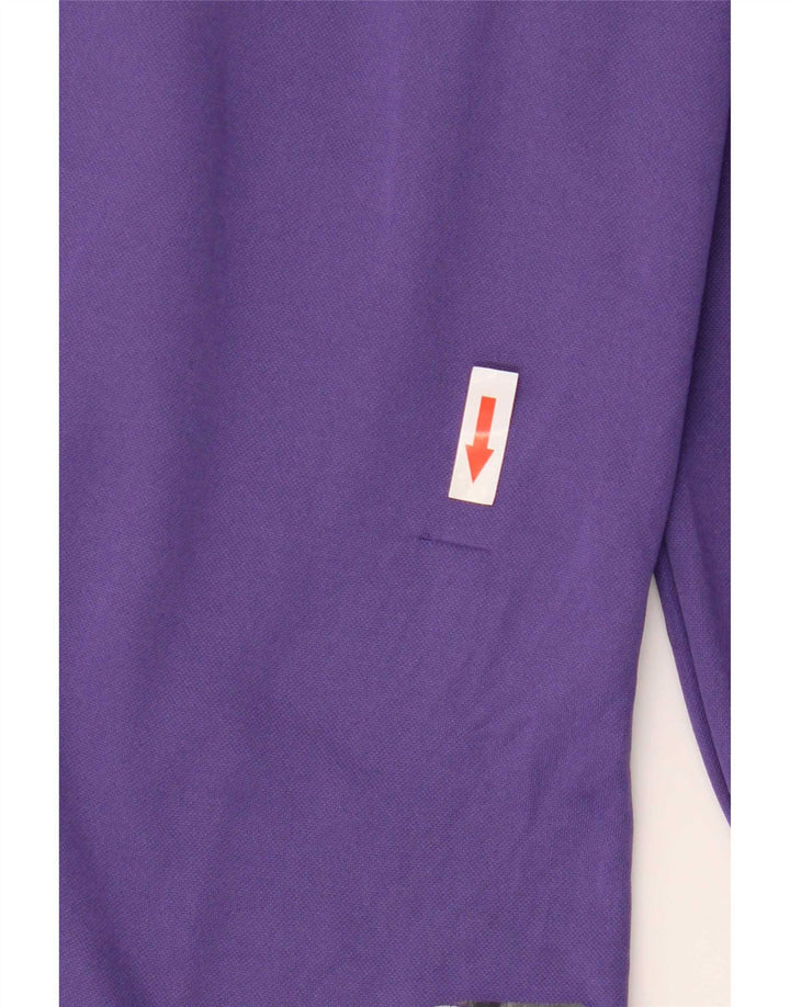 Champion Womens Performance Zip Hoodie Sweater UK 10 Small Purple Polyester