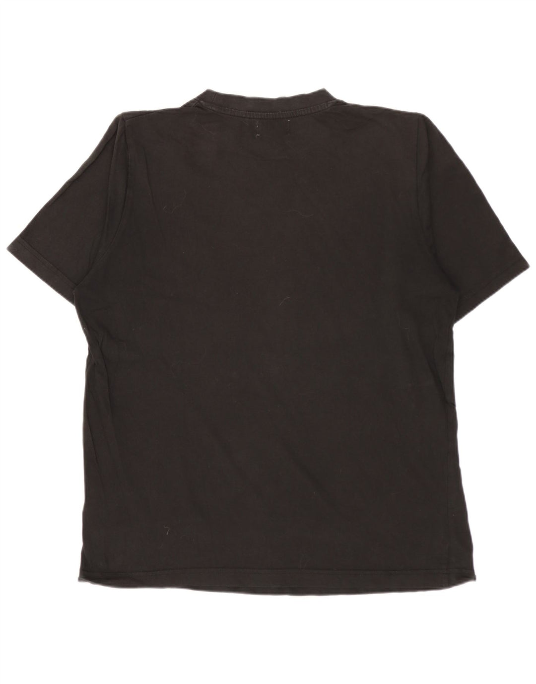 KAPPA Herre grafisk T-shirt Top Lille sort bomuld